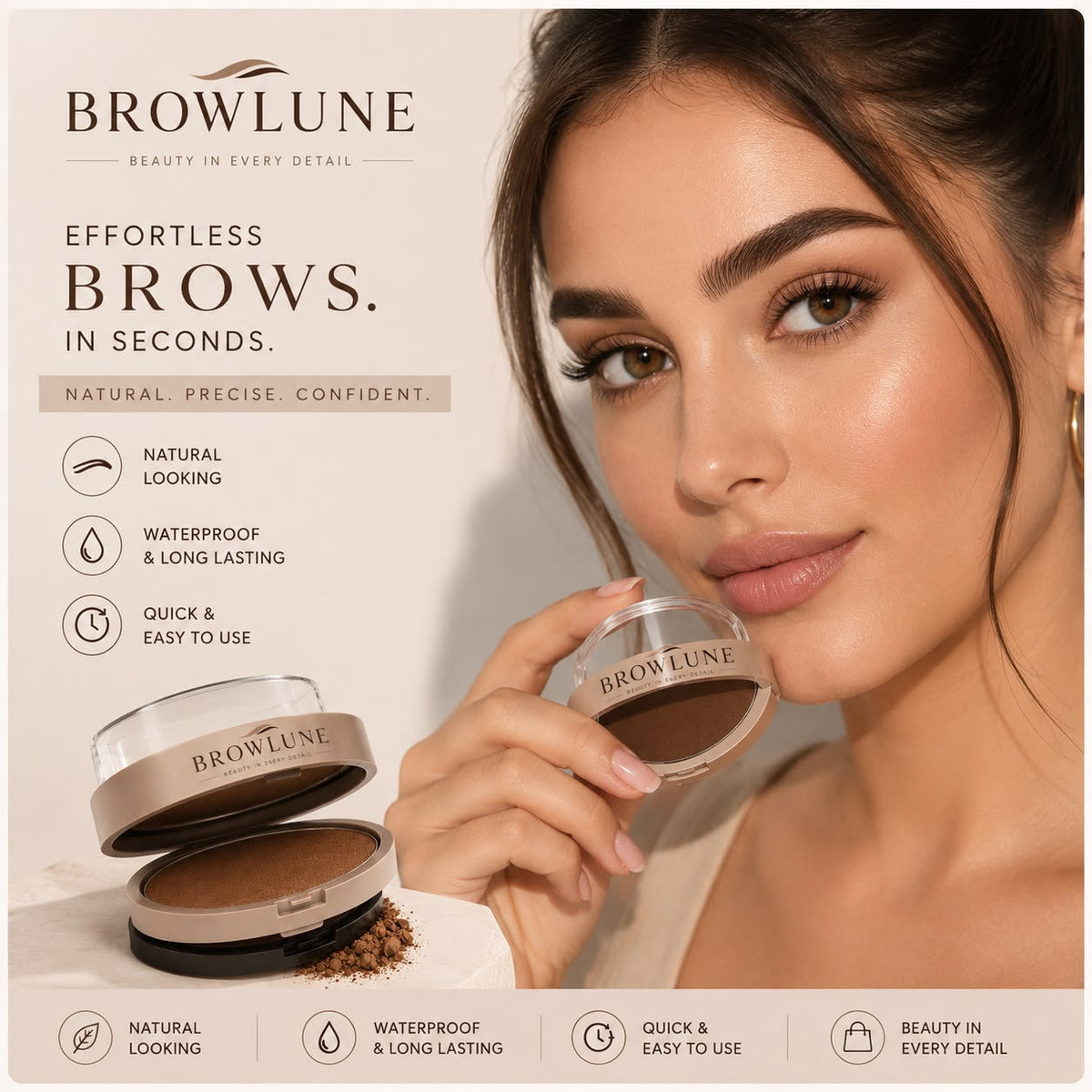 BROWLUNE™ Instant Brow Stamp Kit